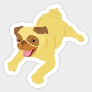 Pug Puppy Sticker